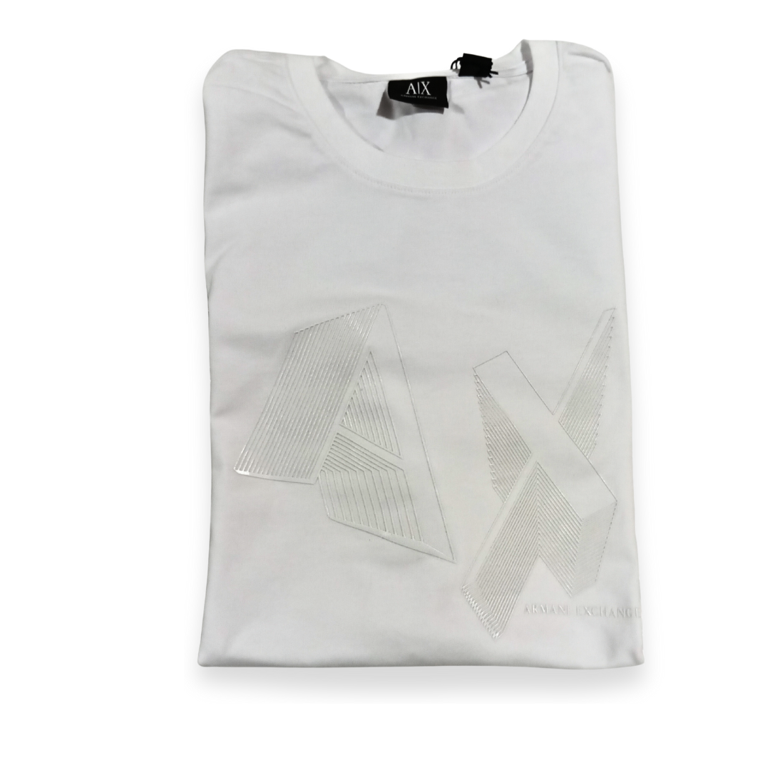 Playera Armani Exchange AX — Blanca