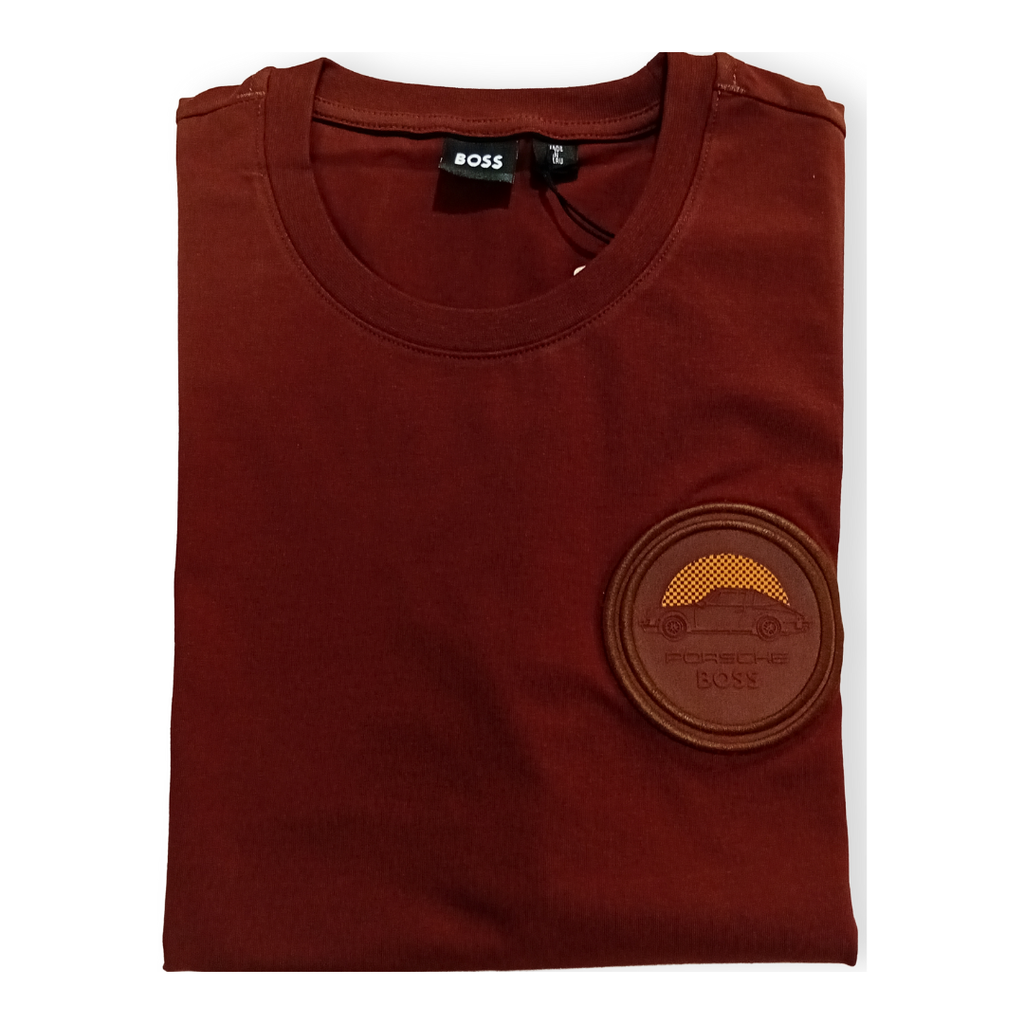 Playera Hugo Boss Porsche — Café
