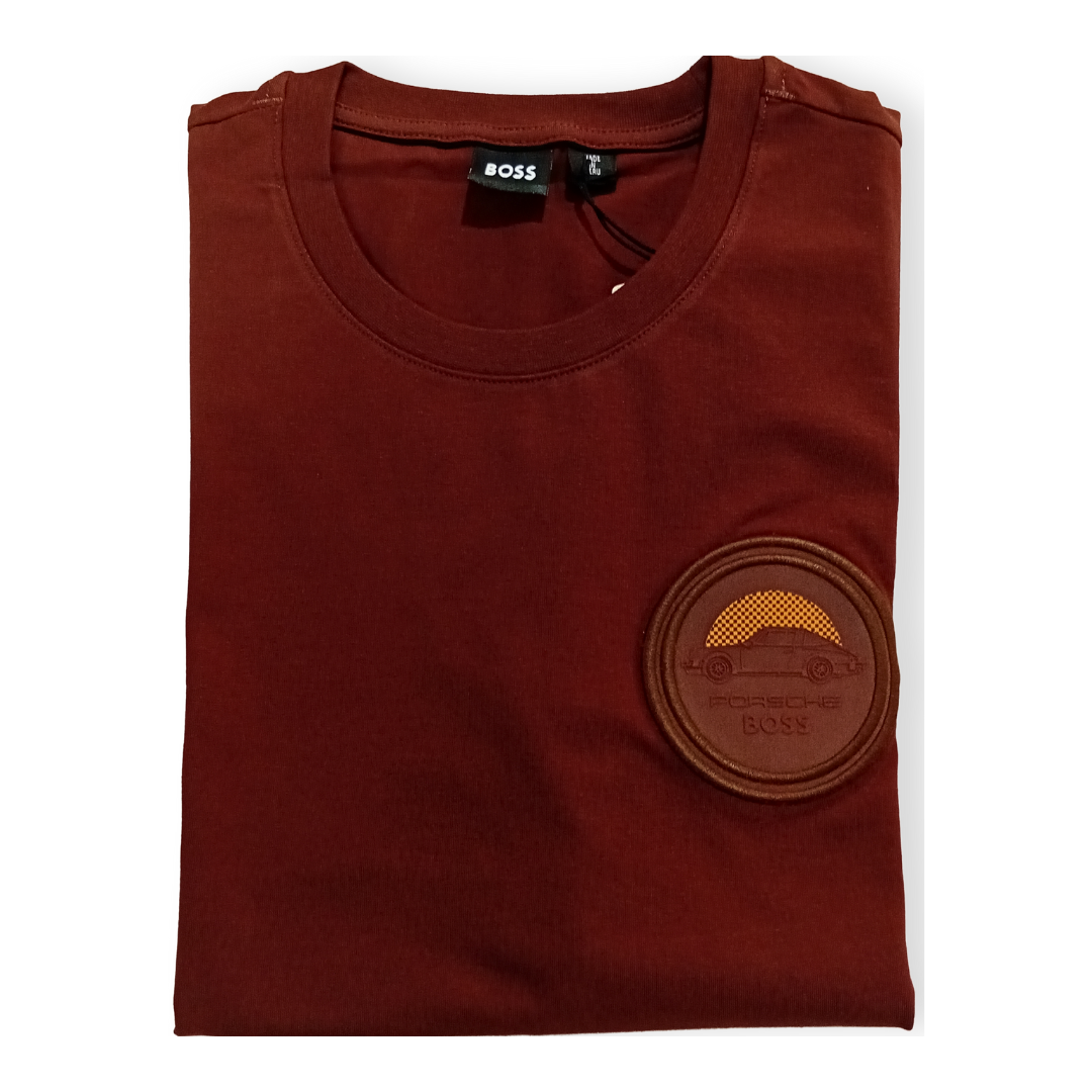Playera Hugo Boss Porsche — Café