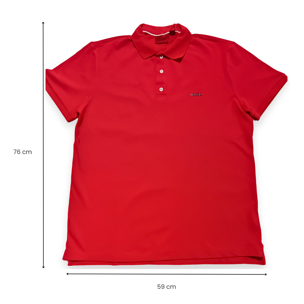 Polo Hugo Boss — Rojo Intenso